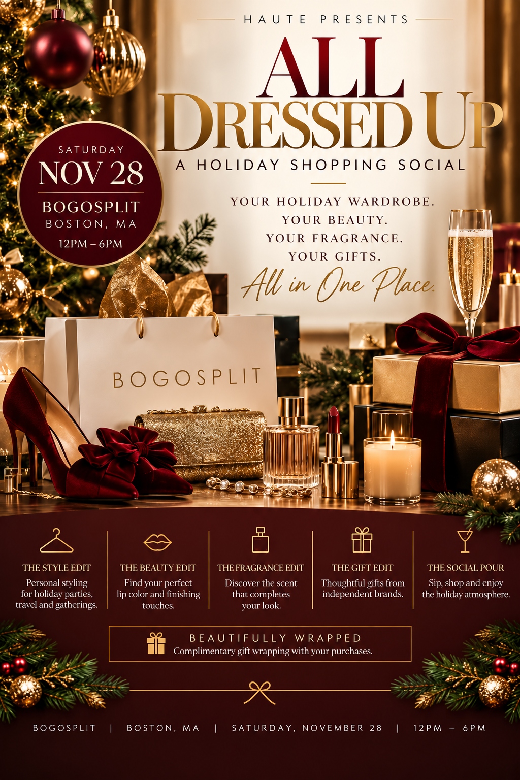 All Dress Up - A Holiday Social Event